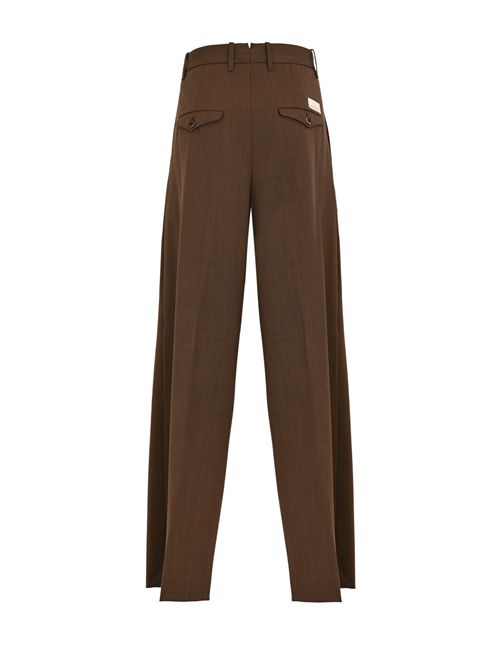 Pantalone Gemma carrot con pinces Nine in the morning | 9FW25 GEM09CAMEL